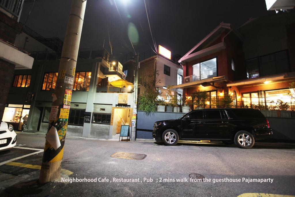 Hongdae Guesthouse Pajamaparty Seul Dış mekan fotoğraf